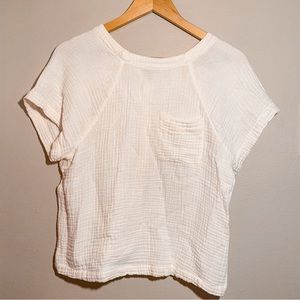 Madewell Button Back Top